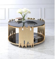 Innovative Drum-Style Coffee Table / Lixra