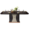 Luxurious Wooden Rectangular Dining Table Set / Lixra