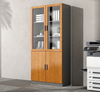 Decorative Wooden Bookshelf With Modern Accents / Lixra