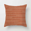 Brown Geometric Texture Soft Comfort Cushion Cover / Lixra