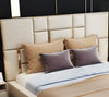 Luxurious Rectangular and Spacious Leather Bed / Lixra