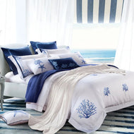 Luxurious Cotton Designer Fitted Bed-Sheet / Lixra