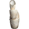 Ivory Stone Finish Garden Fountain With LED / Lixra