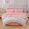 Round Cotton Soft Bedsheets Set / Lixra