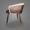 Set of 6 Modern Wooden Dining Chairs / Lixra
