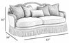 European Design Velvet Fabric Sofa Set