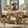 Brusten European Marble Round Dining Table Set / Lixra