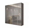 Multi-Functional Glassware & Wooden Base Wardrobe/ Lixra