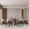 Fabric Upholstered Dining Table Set / Lixra