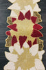 Flower Breaded Decorative Table Runner / Lixra