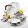 30-Piece Ceramic Kitchen Dinnerware Set for 6 / Lixra