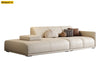 Modern Leather Upholstered Unique Sectional Sofa Set / Lixra