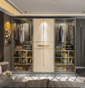 Elegance In Storage Wooden & Glass Door Wardrobe / Lixra