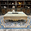 Handcrafted European Marble Coffee Table / Lixra
