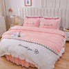 Round Cotton Soft Bedsheets Set / Lixra