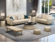 Splendid Designed Astounding Leather Sofa Set / Lixra