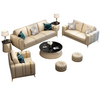 Modern Luxurious Stately Leather Sofa Set / Lixra