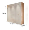 Versatile Wooden Wardrobe With Functional Storage Solutions/ Lixra