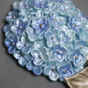 3D Resin Flower Pack Of 4 Wall Sticker With Hook / Lixra