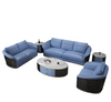 Luxurious Blend 3-Piece Leather Sofa Set / Lixra