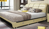 Rectangular Modern Leather Bed / Lixra