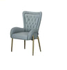 Leather Upholstered Dining Chair for 6 / Lixra