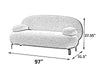 Wondrous Microfiber Fabric 3-Piece Sofa Set