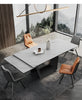 Artful Extendable Marble Dining Table Set / Lixra