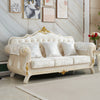 Liville European Velvet Fabric Tufted Sofa Set / Lixra