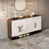 Italian Light Luxurious Golden Finish Buffet Table / Lixra