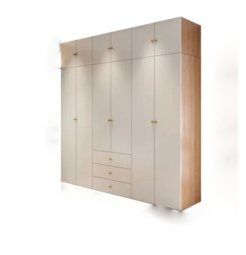 Versatile Wooden Wardrobe With Functional Storage / Lixra