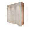 Versatile Wooden Wardrobe With Functional Storage Solutions/ Lixra