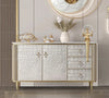 Luxurious Design Marble Storage Cabinet Buffet Table / Lixra