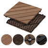 Natural Elegance Interlocking Wooden Floor Tiles Set / Lixra