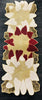 Flower Breaded Decorative Table Runner / Lixra