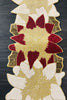 Flower Breaded Decorative Table Runner / Lixra