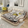 Elegant & Smart Multi-Space Leather Bed / Lixra