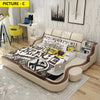 Elegant & Smart Multi-Space Leather Bed / Lixra