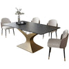 Elite Modern Marble Dining Table Set / Lixra