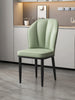 Luxurious Leather Upholstered Dining Chairs / Lixra