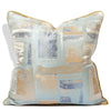 Metallic Shiny Square Pillow Covers/ Lixra