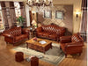 Luxuriate European  Leather 3-2-1 Sofa Set / Lixra