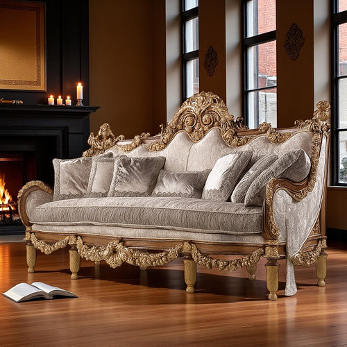 Liville European Fabric Sofa Set / Lixra