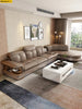 Customizable Sectional Leather Sofa Set With Built-In Speaker / Lixra