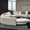 Elegant Magnificent Fabric Circular Sofa Set / Lixra