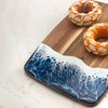 Modern Design Resin Spliced Wooden Cutting Board / Lixra