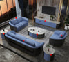 The Perfect Blend Of Luxury Knitted Style 3-2-1 Leather Sofa Set/ Lixra