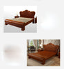 Vintage Simple European Wooden Luxury Bed/ Lixra