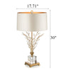 Gleaming Gold-Plated Table Lamp