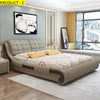 Stylish Luxurious Aesthetic Soft Leather Bed / Lixra